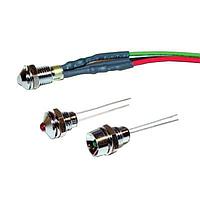 Dialight 606-1311-110F LED Panel Mount Indicators YELLOW DIFFUSED