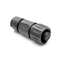 Amphenol Tuchel C016 30D006 800 12 Receptacles 6+PE FEM RECEPT BLK