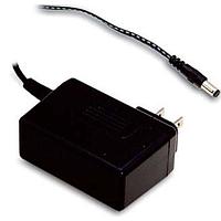 MEAN WELL SGA25U12-P1J Fixed Plugs 25W 12V 2.08A USA 2.1x5.5 Level VI