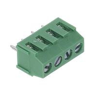 Amphenol Anytek 20020327-C041B01LF Fixed Terminal Blocks 4P 3.50MM TERM BLK FIXED HORIZONTAL