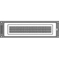 Hantronix HDM40416L-4-L30S COG LCD Character Display Modules Yellow Transflective Yellow LED Backlight