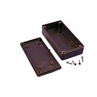 Hammond Manufacturing 1591XXASBK Enclosures ABS, Economical Type 3.9x2x0.8" Black