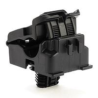 HellermannTyton 156-02622 Cable Mounting & Accessories Fir Tree Mount Ratchet Clamp, 0.24 - 0.54" Bundle Dia, FT9X17, PA66HIRHSUV, Black, 250/ctn