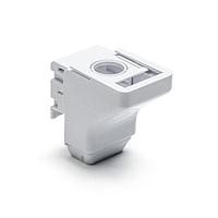 HellermannTyton TSRP2W-50 Wire Ducting & Raceways Ceiling Drop, 1-1/4", 3-Piece, PVC, White, 10 Individual/bg