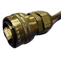 Amphenol Socapex RJF6B Circular Plug w/Plastic Gland Black