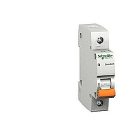 Schneider DOM11599 MCB, 1P, 63A, 6kA, 230/240V