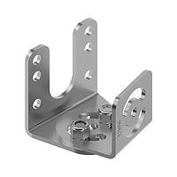 Banner Engineering LMBWLC60RAS LED Mounting Hardware Bracket: For Use with WLC60; Swivel Right-Angle Mount; Pair of Two Swivel Right-Angle Brackets; 300 Series Stainless Steel (Hardware Included)