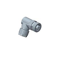 Amphenol LTW MSDP-04BFFA-SR7001 Circular Metric Connectors M12 Circular Metric Connector, D Code, Plastic, 4A, 04 pins, Female Connector, Female Contact, Right Angle, Screw Thread, Solder, Field Installable, F4.5 - F6.5mm, IP67 Mated