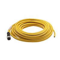 HARTING 21350200517100 Sensor Cables / Actuator Cables M12 A-code 5-pin Straight female to open end, 10m, PVC yellow jacket