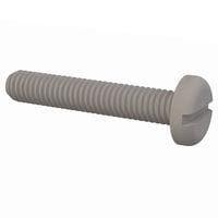 Essentra Components 50M035060N020 Pan Slotted Pan Slotted Screw, M3.5 X .6 Thread, 20mm Lg
