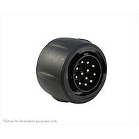 Eaton Souriau-Sunbank UTS61412PW Plugs Plastic plug, without backshell, for 12 male contacts,  IP68/69K, keying W