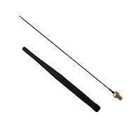 TechNexion ANTP180A138045D2450MHF4 Antenna Kits ANTENNA KIT CONTAINING MHF TO SMA PATCH CABLE + 4.5 DB, 2.4/5 GHZ, BLACK COLOR ANTENNA