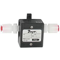 Dwyer TFP-GV09 Turbine Gas Flowmeter, 0-5 Vdc Output, Power Adapter Required (21 SCFH)