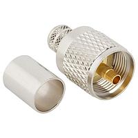 Amphenol RF 182130 Connectors UHF STRT CRIMP PLUG FOR LMR-400, 50 OHM