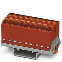 PHOENIX CONTACT 3273574 Push-In Distribution Block PTFIX 18X4-NS35 RD
