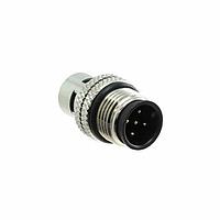 NorComp 858-005-103RSS1 Connectors IP67 Male M12 Cable Mount 5 Position Straight Solder Cup