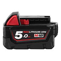 Milwaukee M18B5 Red-Liium Li-Ion Battery (18V: 5Ah)
