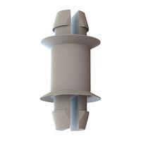 Essentra Components 27DSP00250 PCB Support PCB Support, Cupped, .156/.156 Hole, .250 Spacer