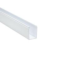 HellermannTyton 181-00198 Solid Wall Wiring Duct Solid Wall Wiring Duct, 2" x 3", Non-Adhesive, PVC, White, 30ft/Box