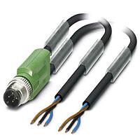 PHOENIX CONTACT 1669686 Sensor Cables / Actuator Cables M12 3P 1.5M SAC3P-M12Y/2X1.5-PUR