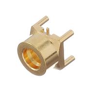 Amphenol RF SMP-MSLD-PCT-19 PCB Connectors STRAIGHT PCB PLUG TH LIMITED DETENT