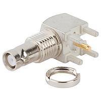 Amphenol RF 034-5024 PCB Connectors HD-BNC Female RA BHD PCB MNT 4 Leg 50 Oh