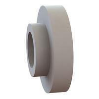 Essentra Components 12SWS1076 Shoulder Washer Shoulder Washer, .256 ID, .612 OD, .372 Shank OD