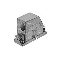 HARTING 19405161583 Hoods 16B HPR Compact Hood, LC (narrow), Central Lever Locking, Side Entry, M40