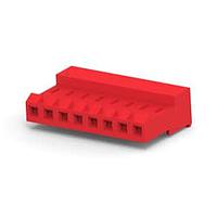 AMP Connectors - TE Connectivity 3-641150-8 Receptacle Assembly 08P MTA156 ASSY 22AWG RED LF