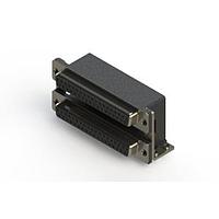 EDAC 662-037-364-055 Dual Port D-Sub Connectors Right-angle Dual Port D-Sub Connector