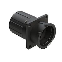 Amphenol SINE Systems FLS014N2PHEC03 Connectors 4 (2+2) POS SQUARE FLANGE RECP