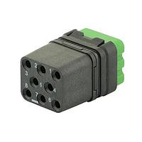 Eaton Souriau-Sunbank 8MQ2M0816BB Modular Connectors - Push Pull MQuick module, unsealed, without contact