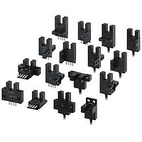 Omron Automation and Safety EE-SX674-WR 1M Optical Switches, Transmissive, Phototransistor Output Slot 5mm CloseMt NPN ThruBeam Lite/Drk-ON