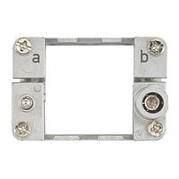 HARTING 09140060313 Accessories FRAME FOR 2 MODULES FOR 6P HOUSING a-b