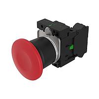 EAO 45-1530.1920.000.402 Industrial Switches Series 45 Mushroom head pushbutton, Plastic, Pullrelease, Red, 1NC , Spring Terminal