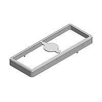 Masach Tech MS477-10F EMI/RFI Shield Frame, Two-Piece 47.7 x 18.2 x 4mm Two-piece Drawn-Seamless RF Shield/EMI Shield FRAME (CRS)
