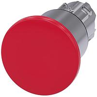 SIEMENS A6X30140760 Mushroom MUSHROOM PUSHBUTTON. 40MM. RED