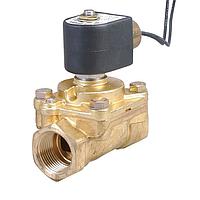 OMEGA SV292 2-Way, NO, Pilot Operated, Anti-Waterhammer Solenoid Valves (12.5 gal/min, 1 in, NPT Male, 1 in, Pilot Operated, Normally Open)