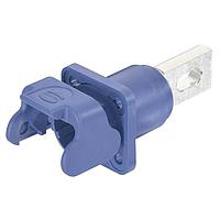 HARTING 09930011309 Housings Han S 120 Bulkhead Mount Housing blue M18 w/ male contact busbar