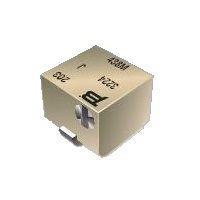 Bourns 3224G-1-204E Multiturn 4 mm SMD Trimming Potentiometer 4mm 200Kohms 10% Square Cermet Sealed