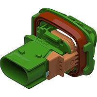Aptiv 33254108 Connectors 2 Way M 2.8 CTCS XP Connector Green