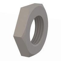 Essentra Components 0475016HJN Jam Nut Hex Jam Nut, 3/4-16 Thread, .250 Height