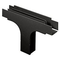 Panduit FVT4X4BL Fitting, Vertical Tee Fitting, Vertical Tee With Hinged Door,