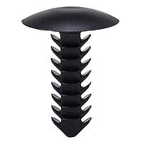 Essentra Components XT3751500A Screws & Fasteners .375IN H .062-1.50PT  XMAS TREE CLIP:NYLON BLACK