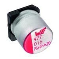 Wurth Elektronik 875115655011 Aluminum Polymer Capacitors WCAP-PSHP 35V 22uF 20% ESR=35mOhms