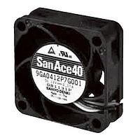 Sanyo Denki 9GA0412H7001 Axial DC Axial Fan, 40x40x15mm, 12VDC, High Performance, Low Power, Tachometer