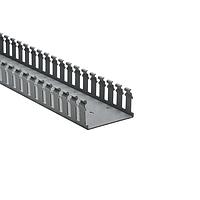 HellermannTyton 181-42012 Slotted Wall Wiring Duct SL4X2 W/ADH GRY PVC DUCT