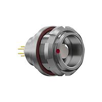 ODU G31K0C-P05NJG0-0000 Receptacles Series K RECPT for RR panel mounting, Size 1, IP50, 5 Contacts, 0 Key