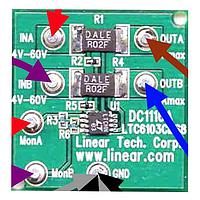 Analog Devices DC1116A Current Sense LTC6103 Current Sense Demo Board