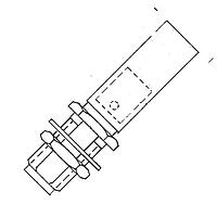 Amphenol SV Microwave 2950-6045 RF Connectors / Coaxial Connectors